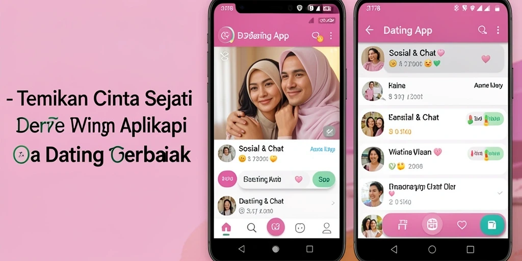 Tampilan antarmuka utama aplikasi Dating App 3178 yang ramah pengguna.