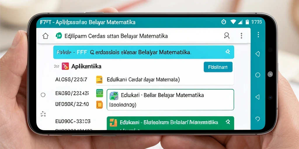 Tampilan antarmuka F7F7 yang menarik dan interaktif untuk belajar matematika.